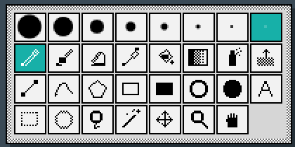 Tool panel